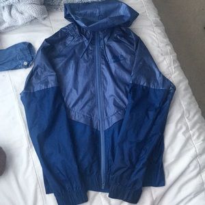 Blue Nike Windbreaker